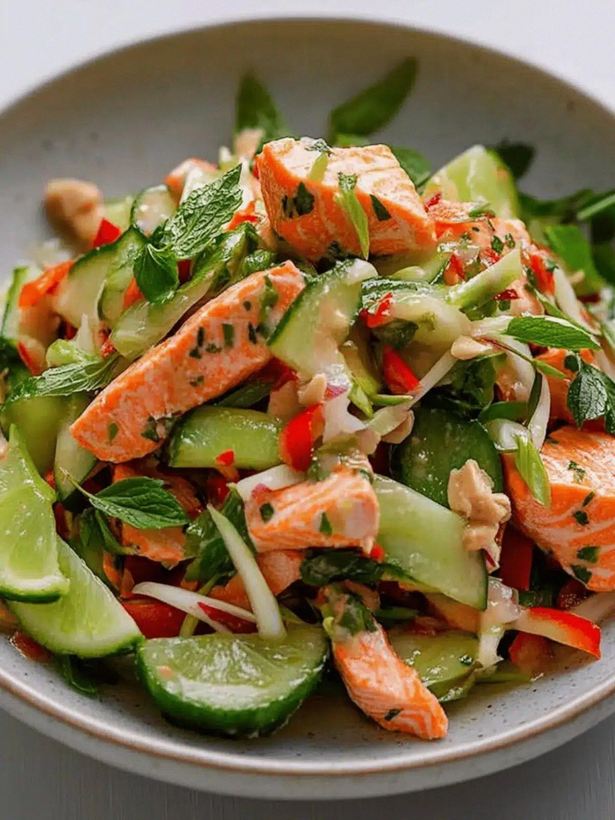 Fresh Thai-style Salmon Salad 