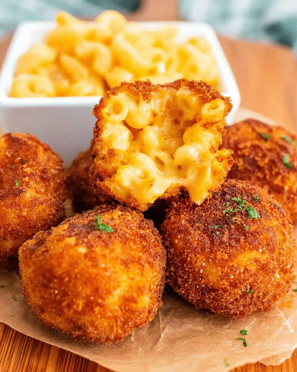 Fried Mac and Cheese Balls