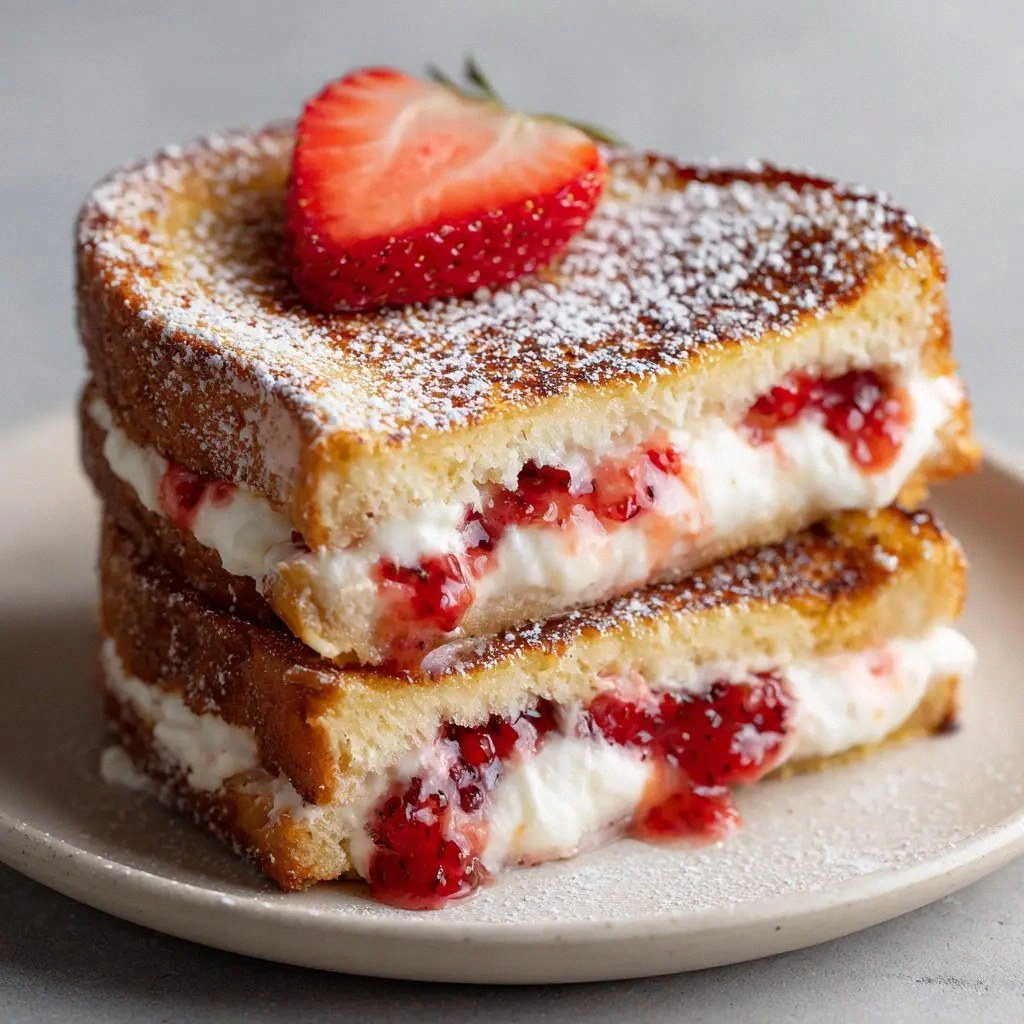 Fried Strawberry Cheesecake Sa