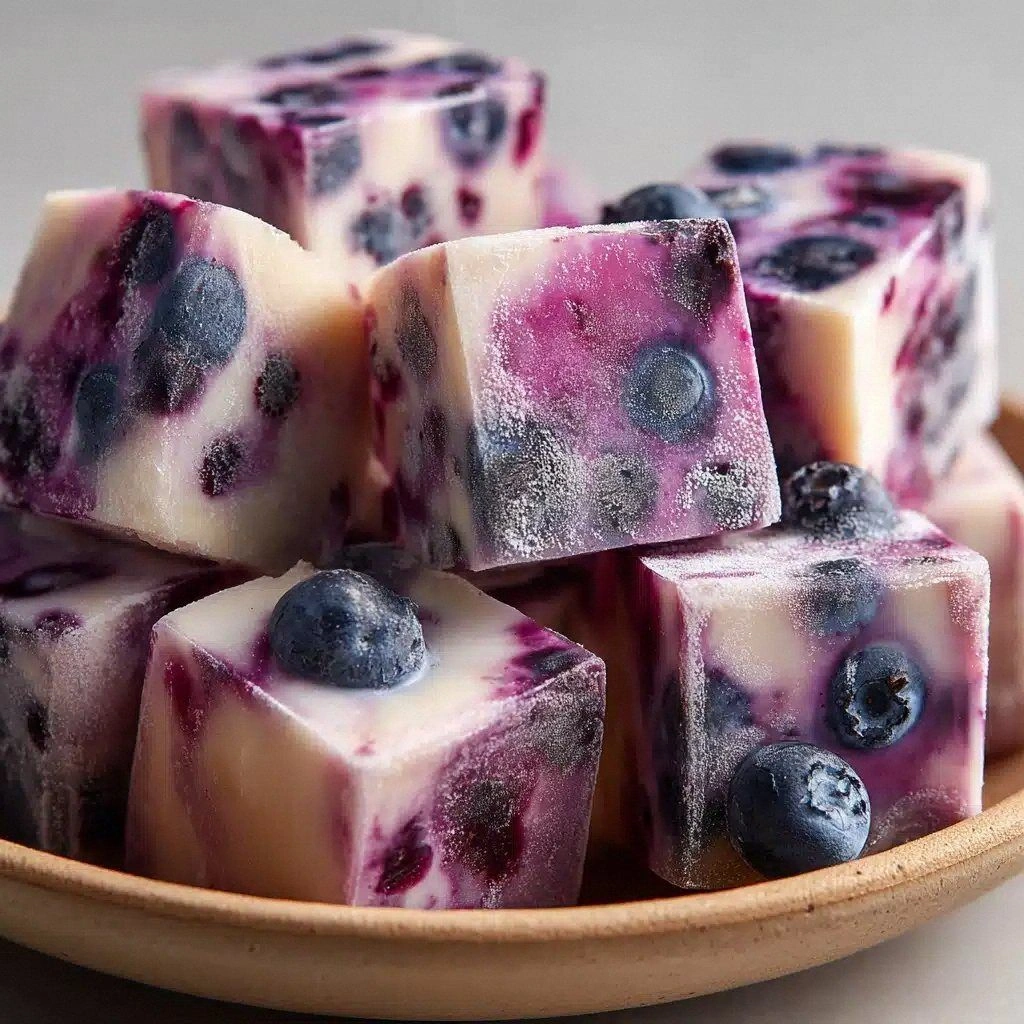 Frozen Yogurt-Dipped Blueberri