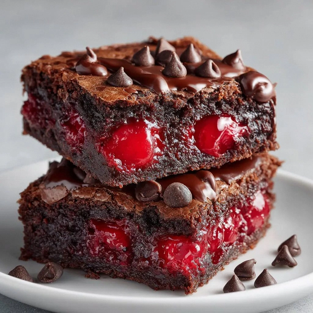 Fudgy Cherry Brownies (The BES