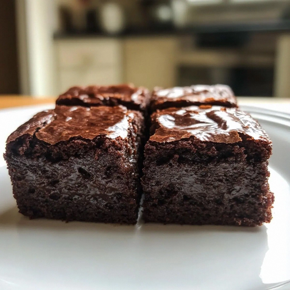 Fudgy Flourless Greek Yogurt Brownies for Guilt-Free Indulgence