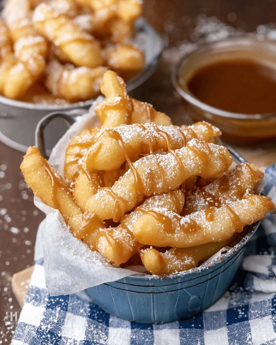 Funnel Cake Apple Fries