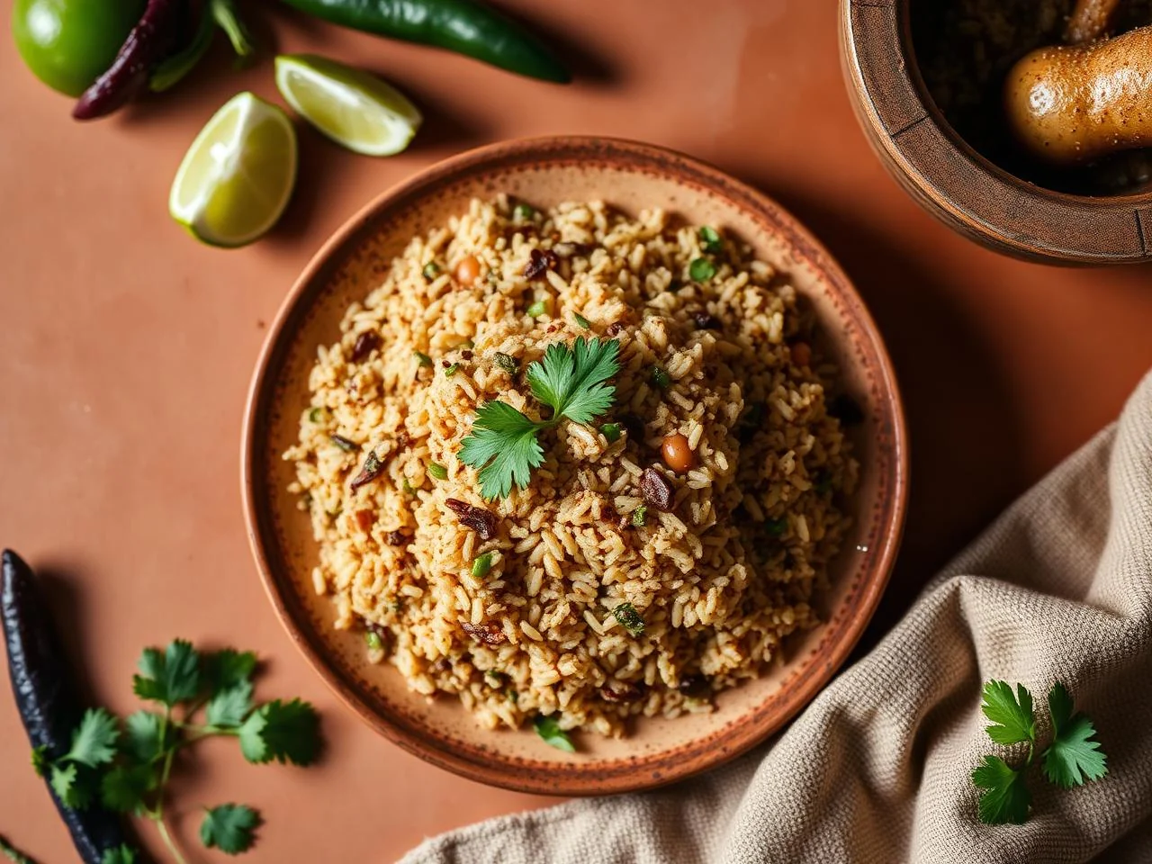 Garlic And Cumin Rice