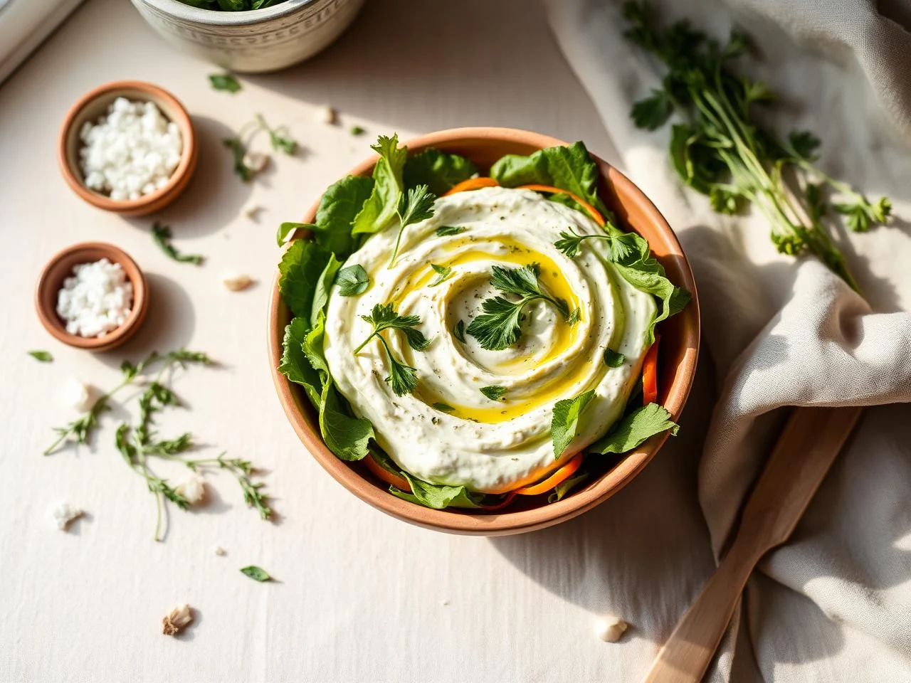 Garlic And Herb Dip