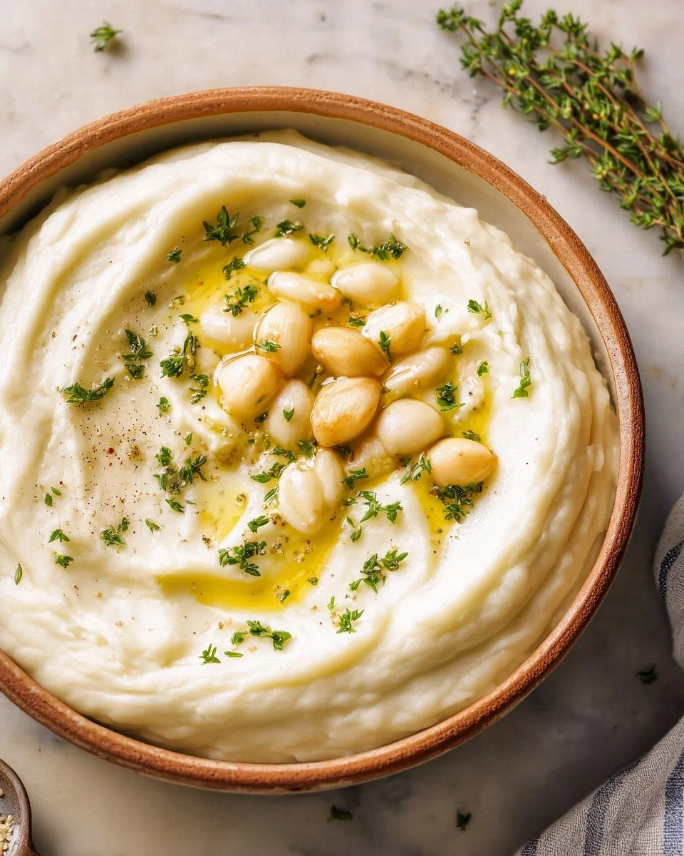 Garlic and Herb Mashed Potatoes