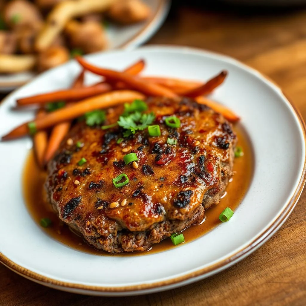 Garlic Beef Patties