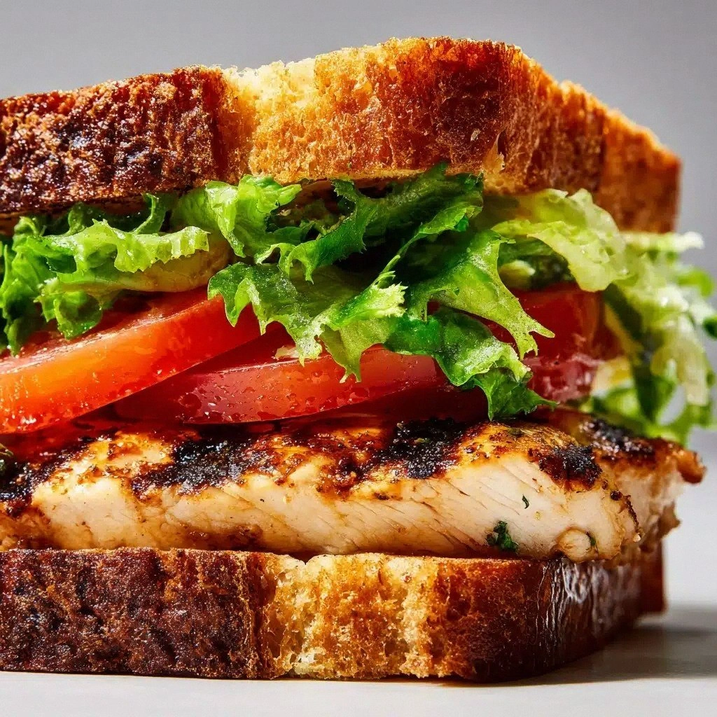 Garlic Butter Lettuce Tomato &