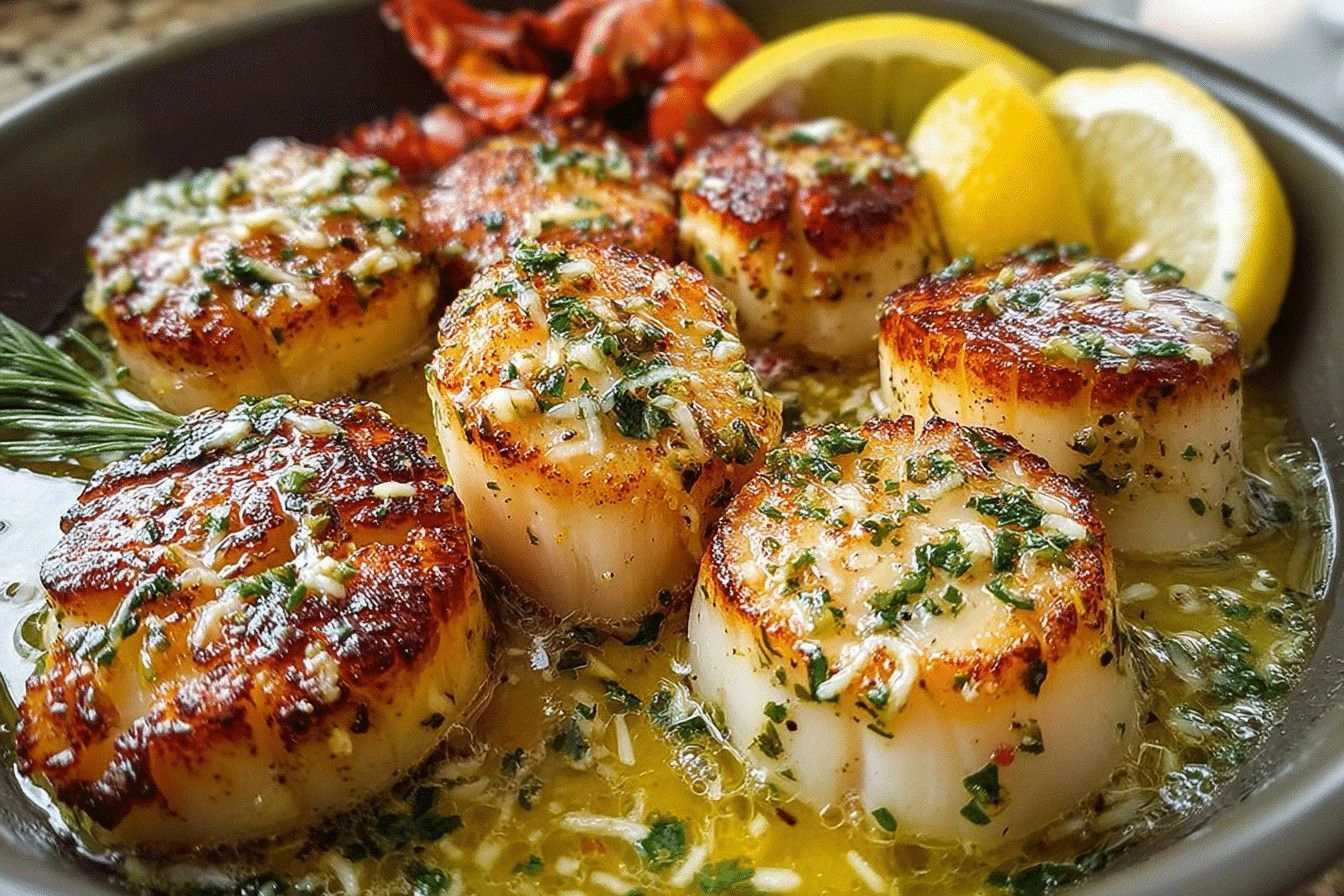 Garlic Butter Lobster & Scallo