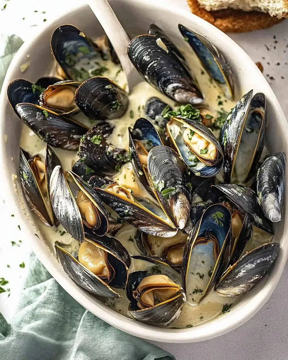 Garlic Butter Mussels in White Wine Sauce Delight You!