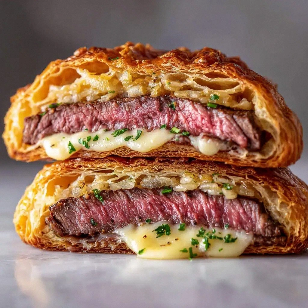 Garlic Butter Steak and Brie C