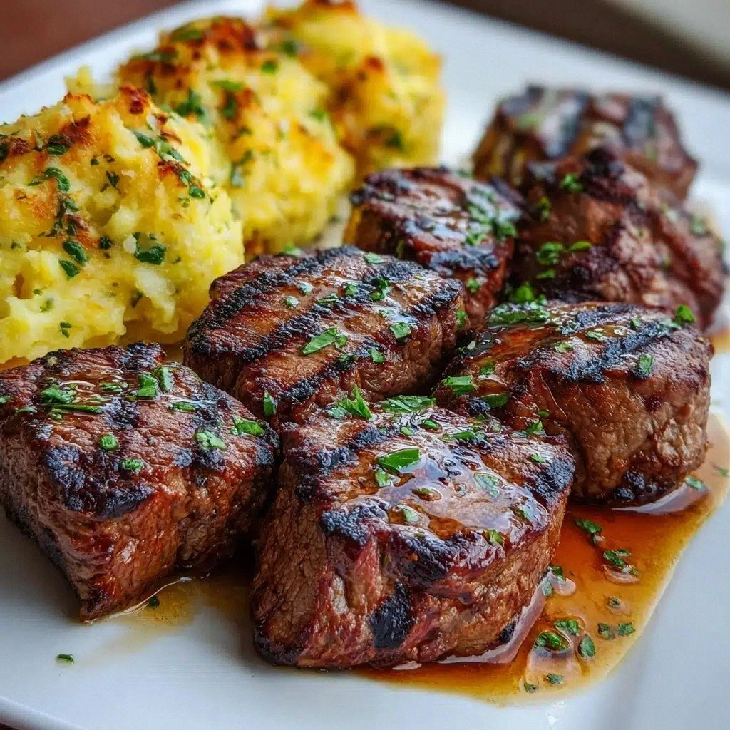 Garlic Butter Steak Bites and 