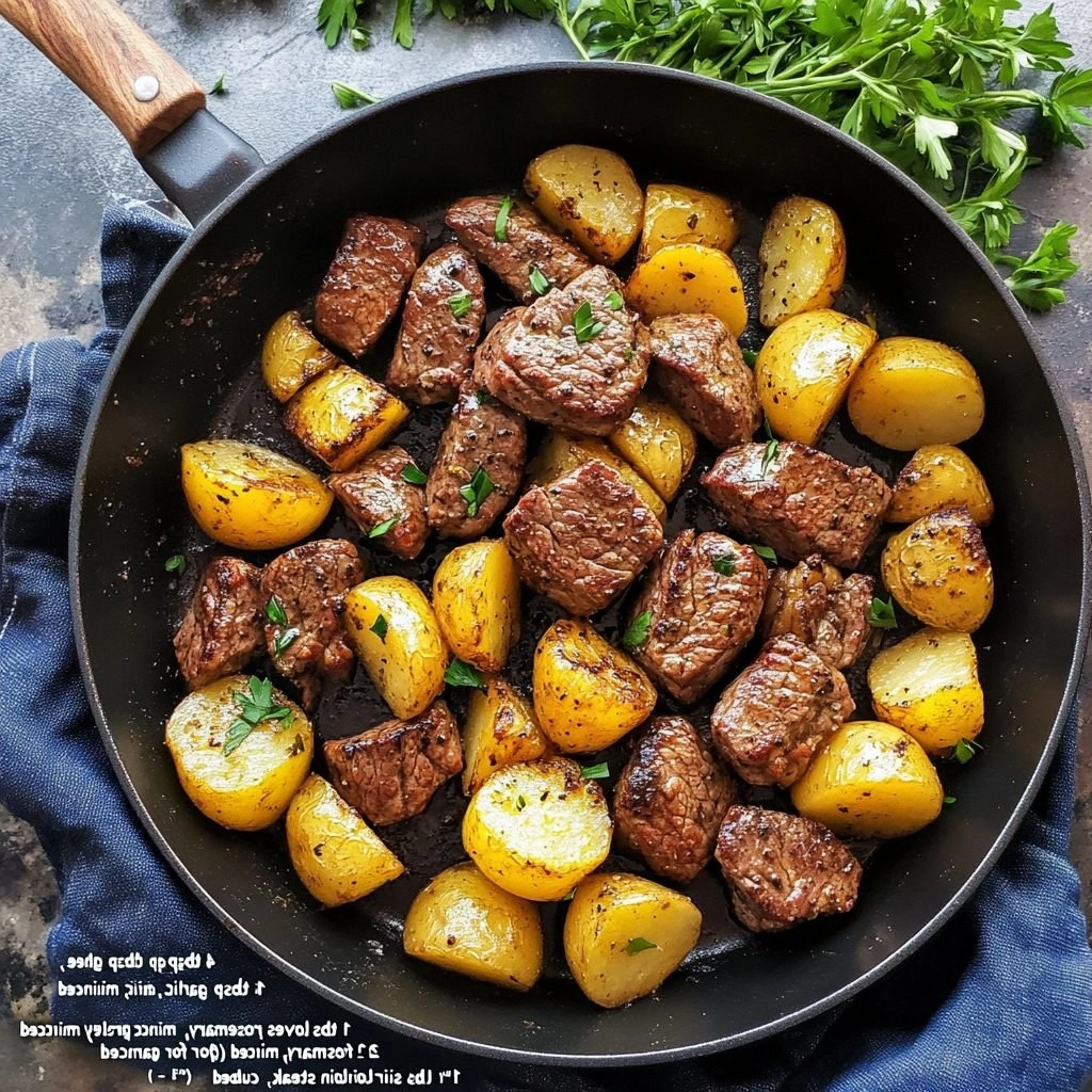 Garlic Butter Steak Bites and 