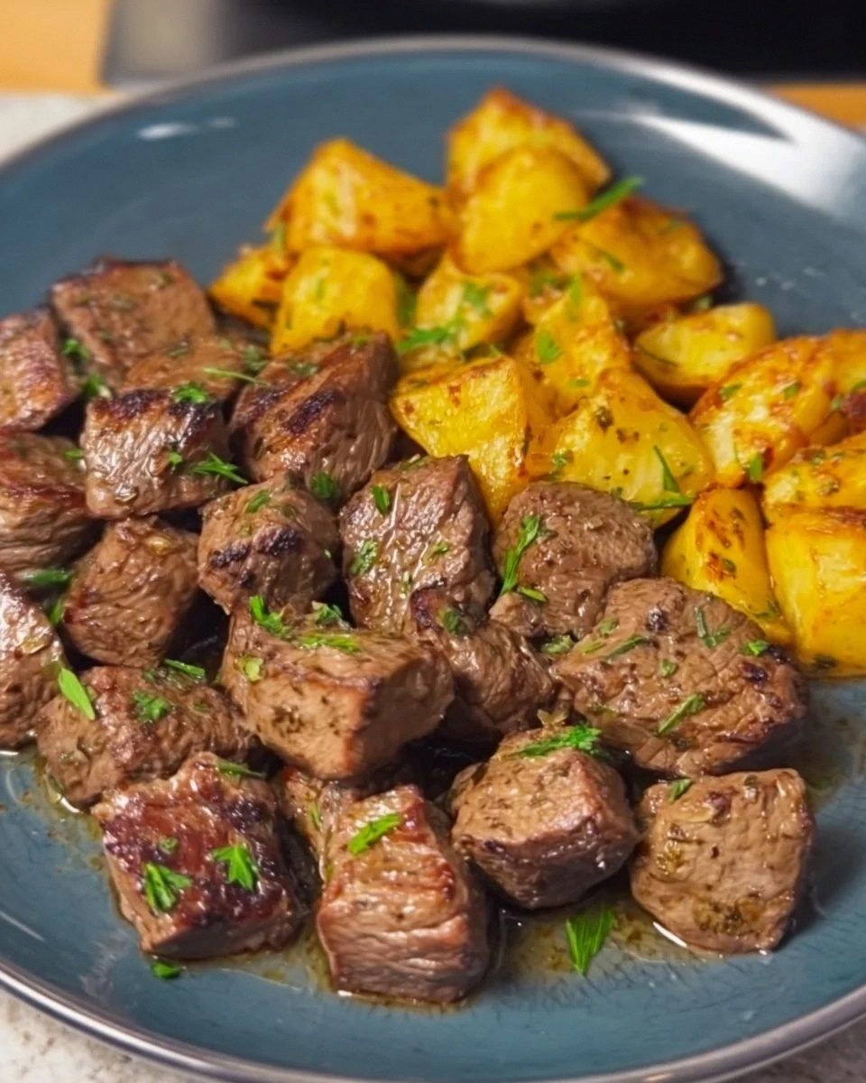 Garlic Butter Steak Bites