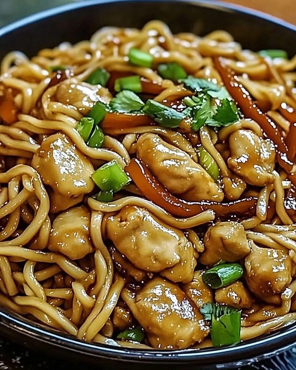 Garlic Chicken Lo Mein Recipe is a must-try dish!