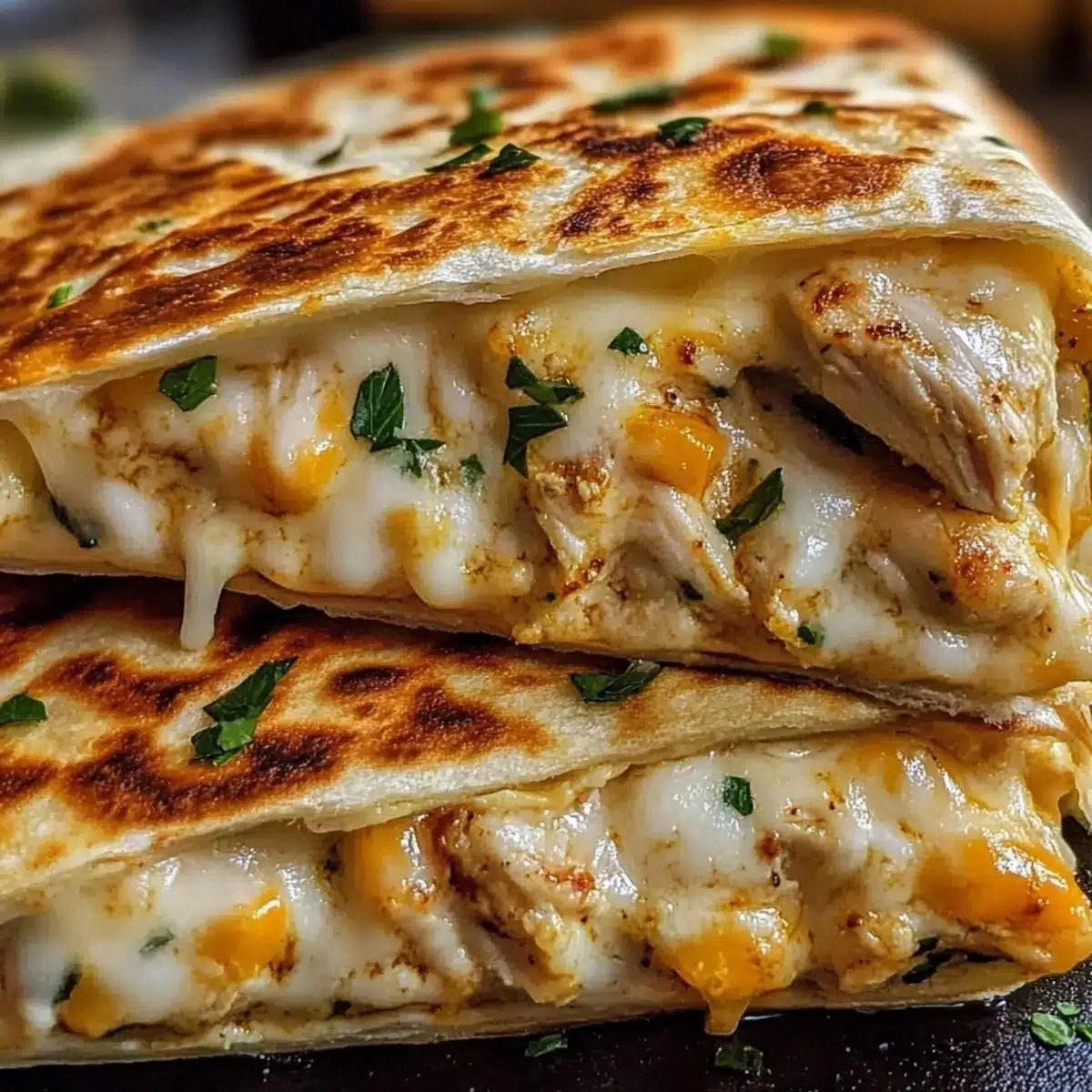 Garlic Chicken Wraps: Quick, Cheesy Comfort for Dinner