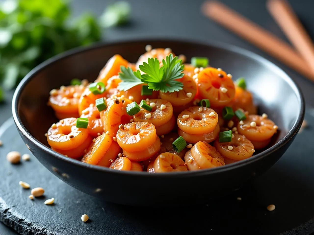 Garlic Ginger Shrimp Stir-Fry