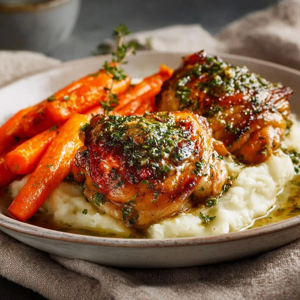 Garlic Herb Chicken (Simple, J