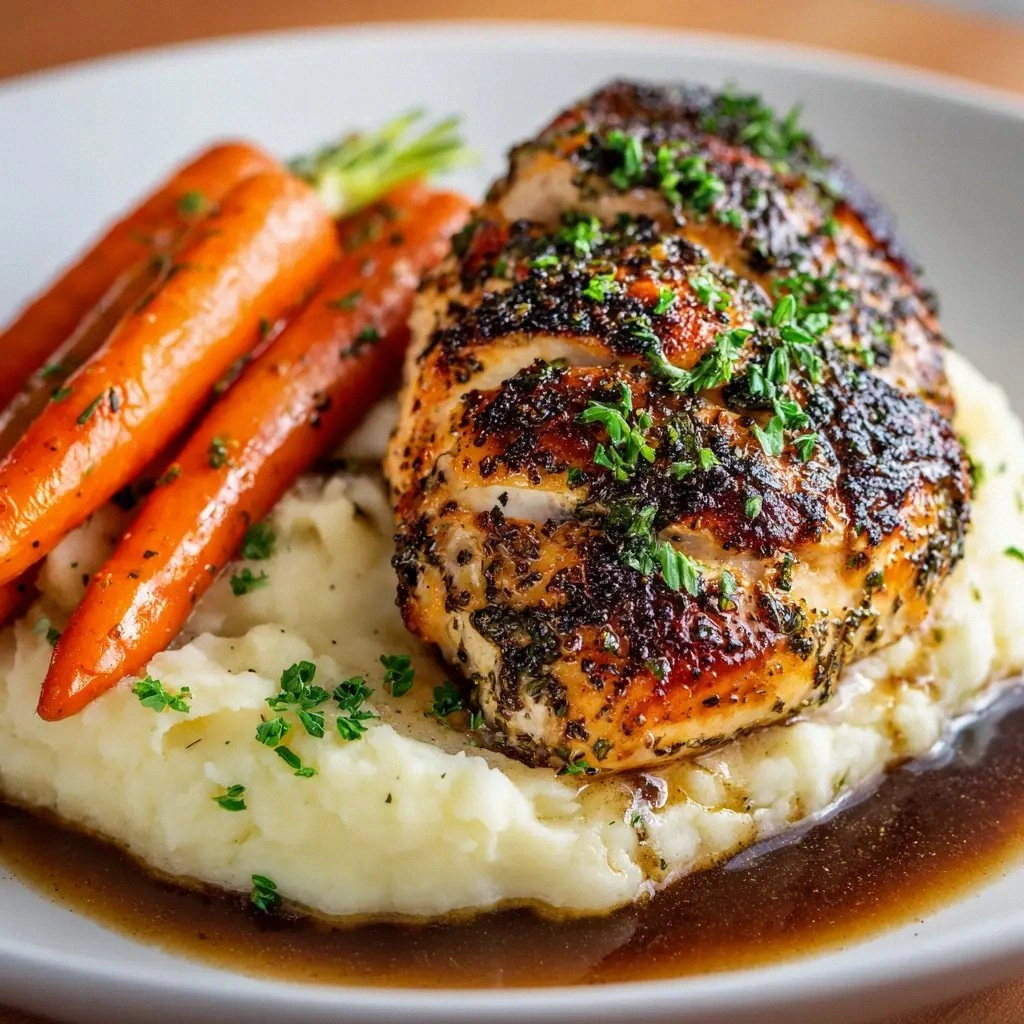 Garlic Herb Chicken: The Juici