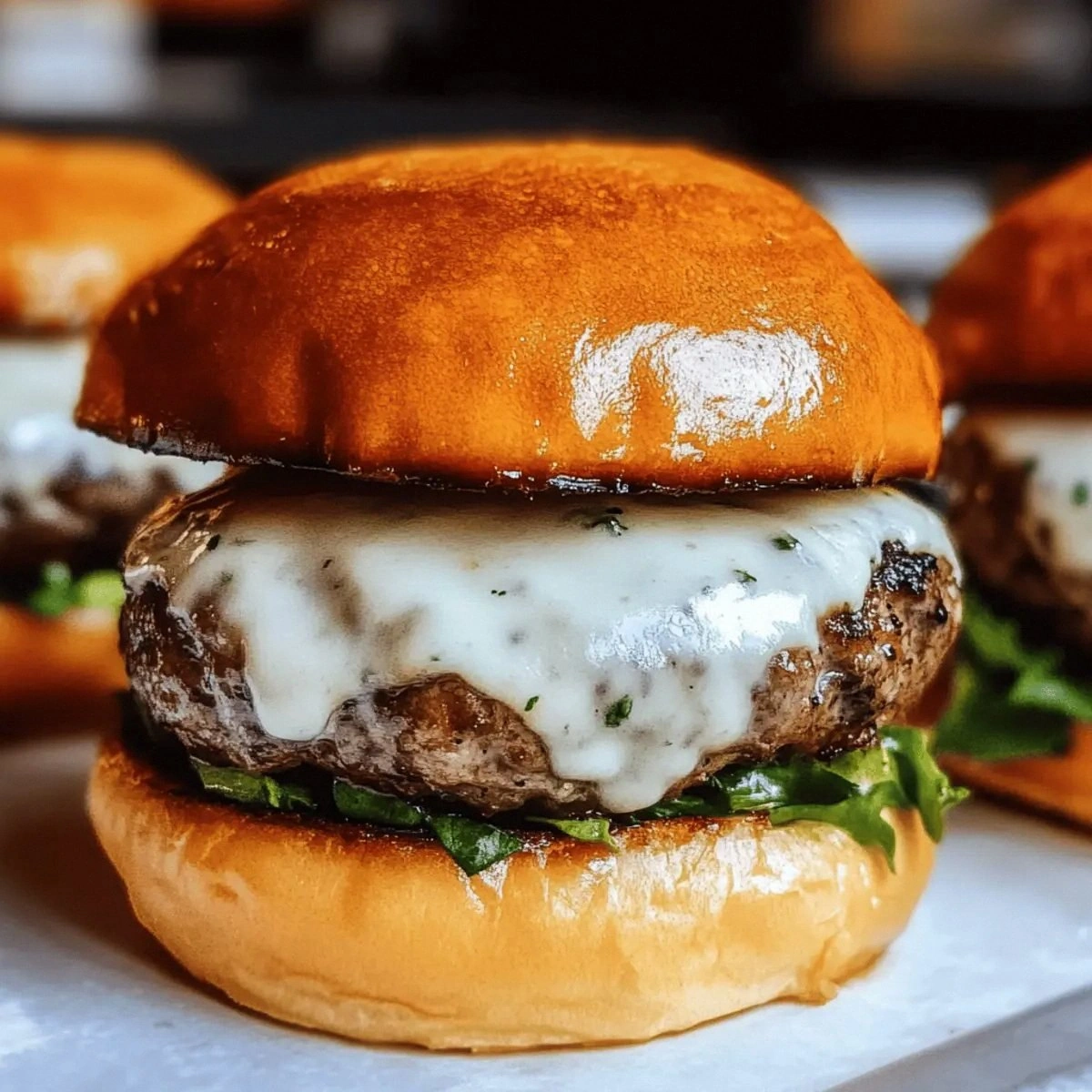 Garlic Overboard Burgers with Creamy Sauce for Ultimate Flavor