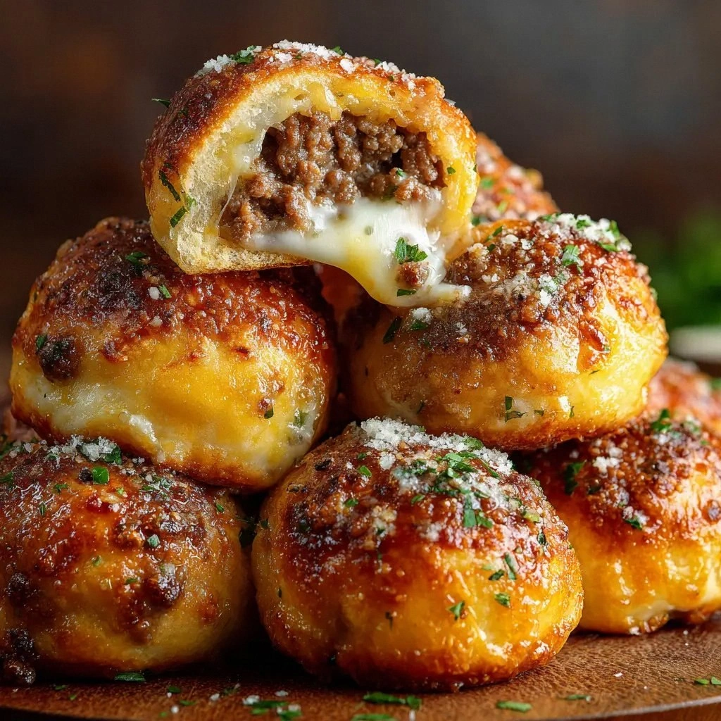 Garlic Parmesan Cheeseburger B