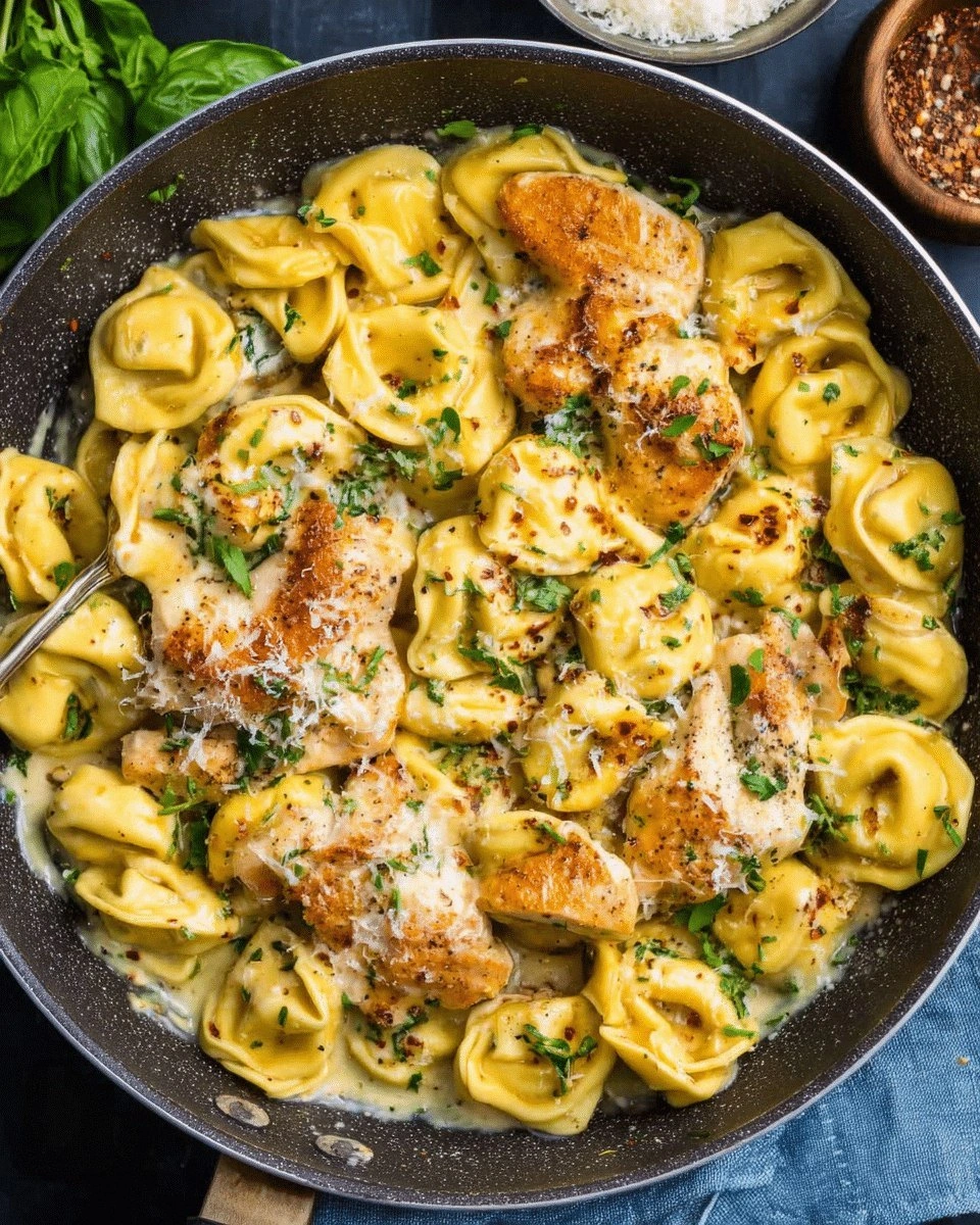Garlic Parmesan Chicken Tortel