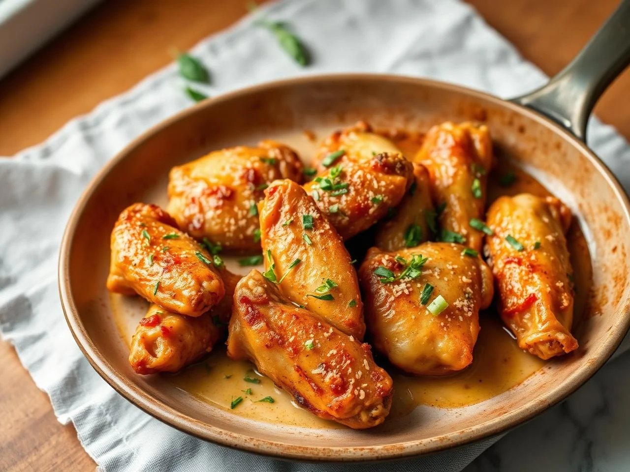 Garlic Parmesan Chicken Wings