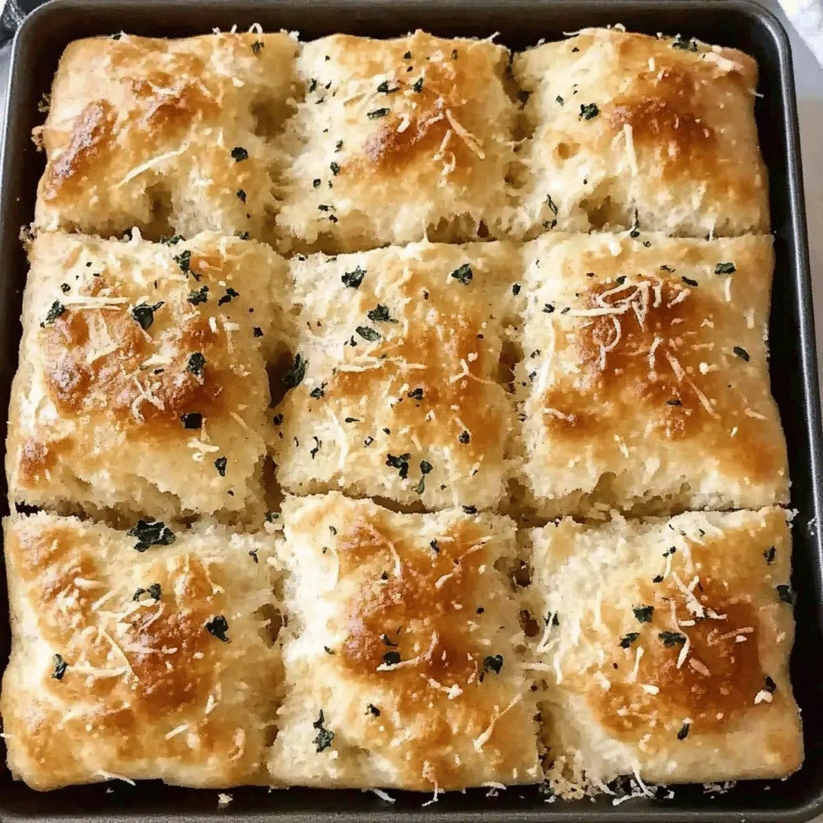 Garlic Parmesan Focaccia Bread You’ll Crave Again and Again