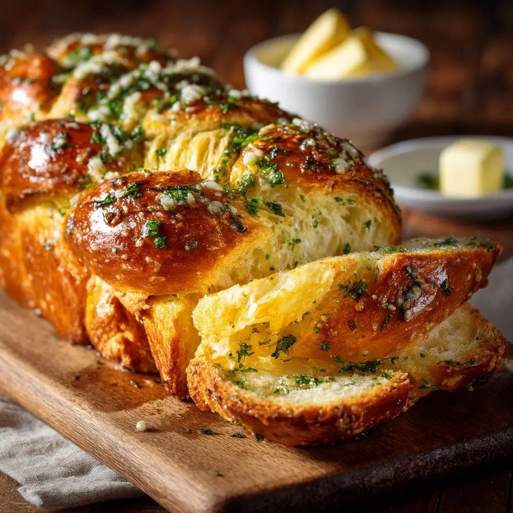 Garlic Parmesan Herb Bread: Th