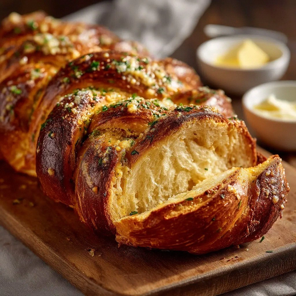 Garlic Parmesan Herb Bread: Th