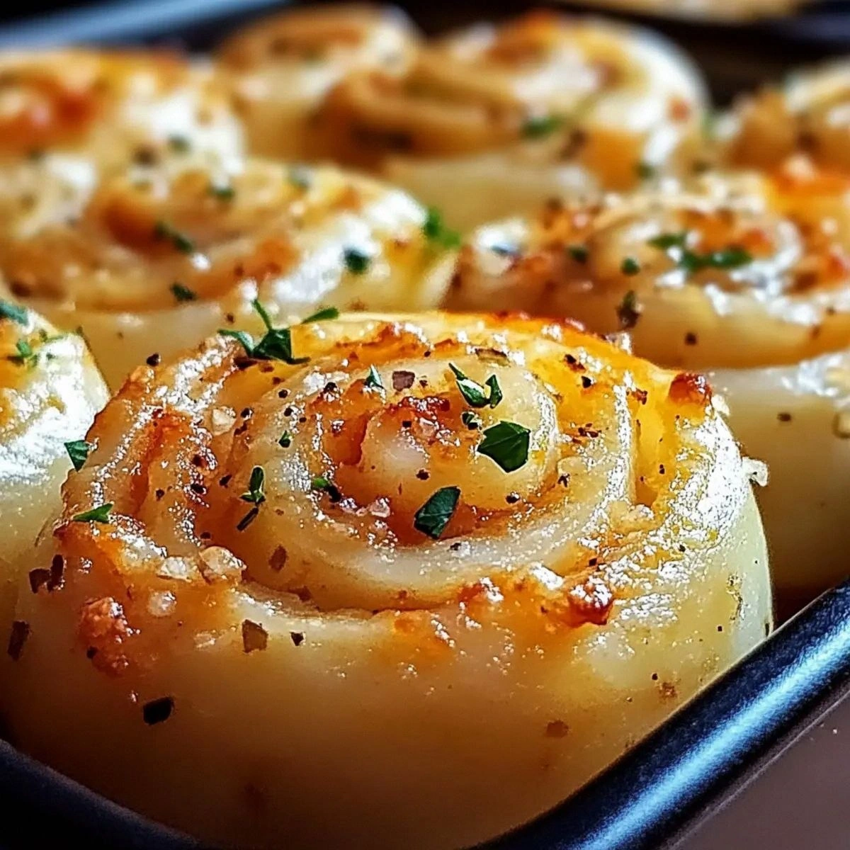 Garlic Parmesan New York Pizza Rolls – A Cheesy Delight!