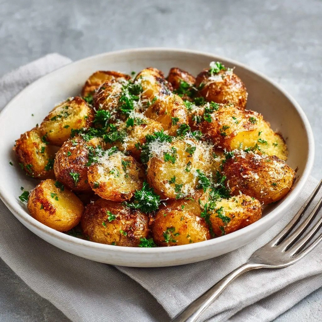 Garlic Parmesan Roasted Potato