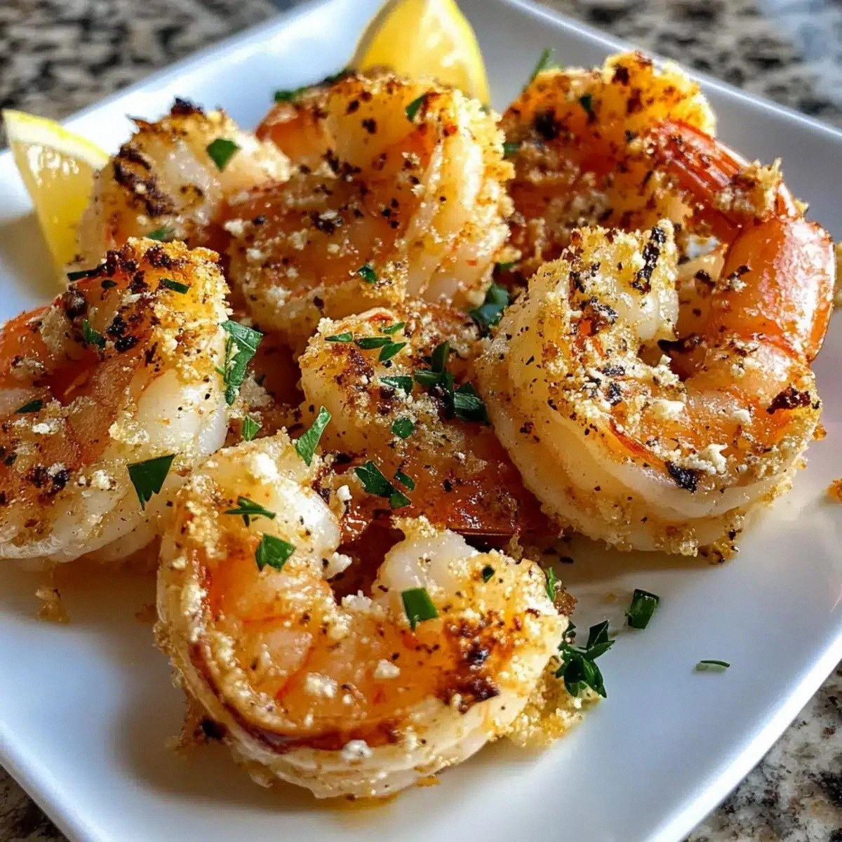 Garlic Parmesan Roasted Shrimp