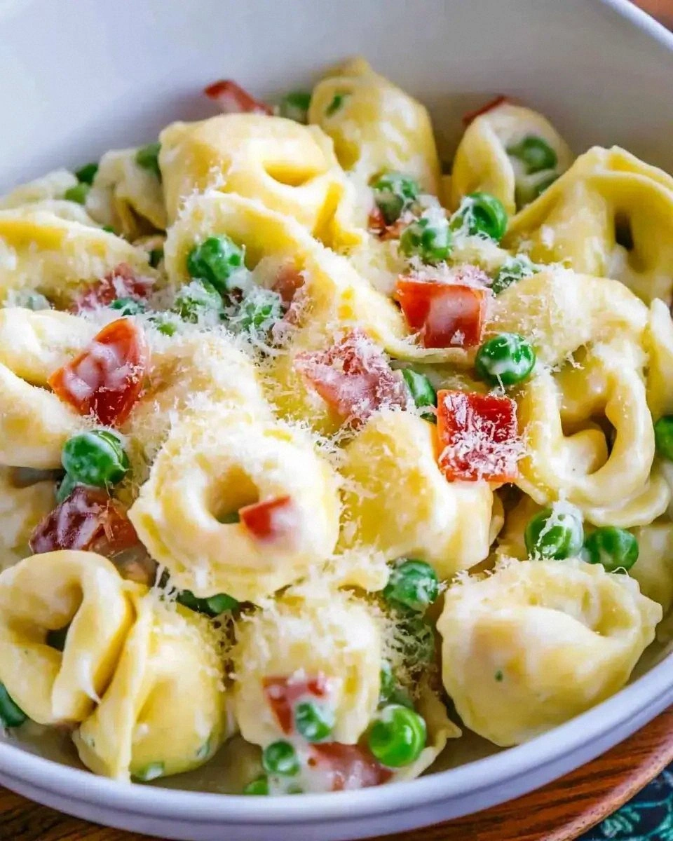Garlic Parmesan Tortellini Salad Recipe is a must-try!