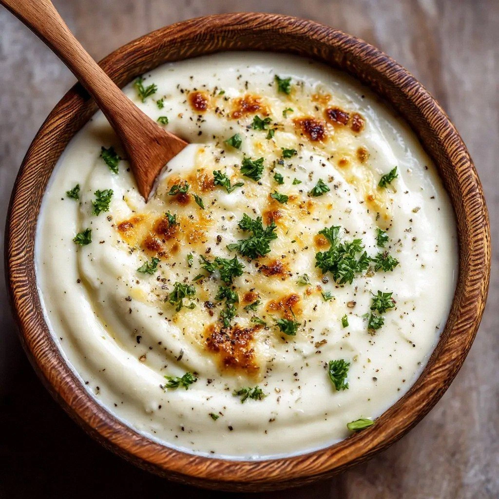 Garlic Sauce for Pizza (Creamy