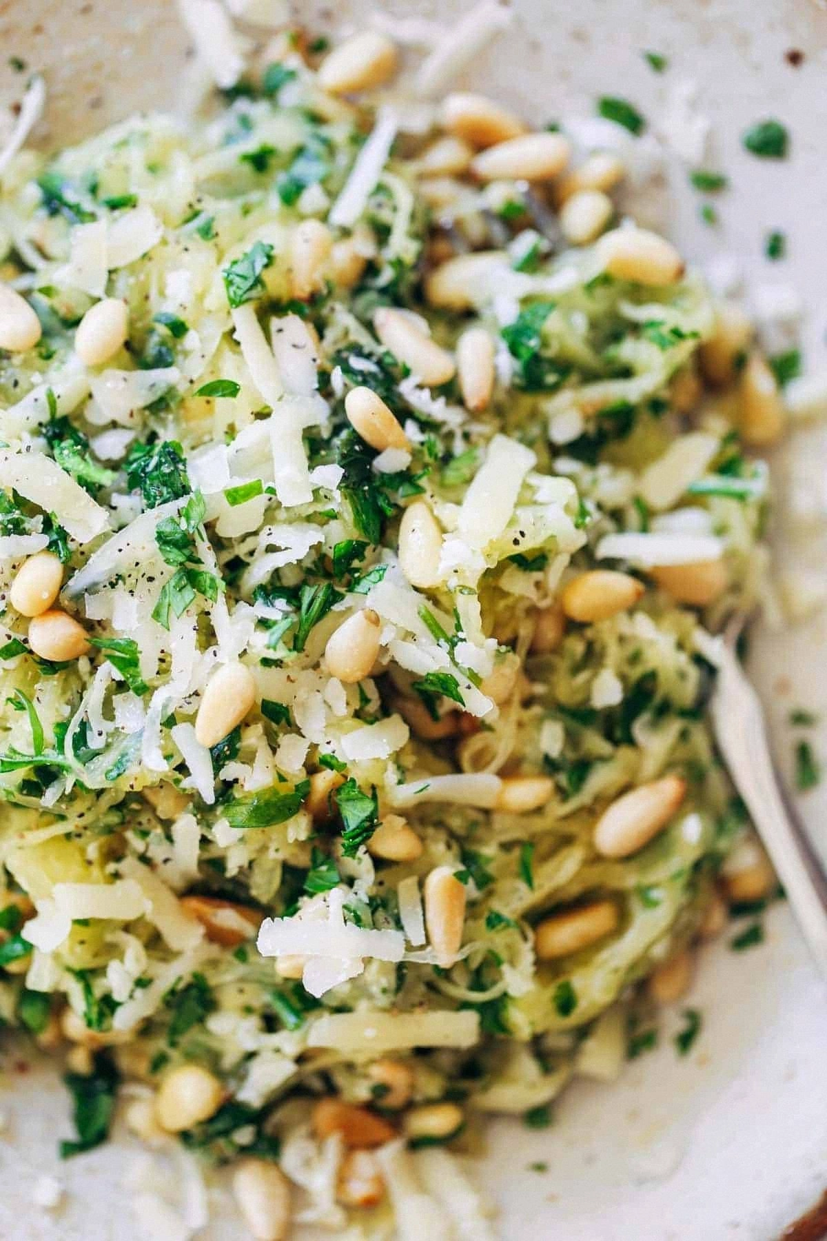 Garlic Spaghetti Squash with H