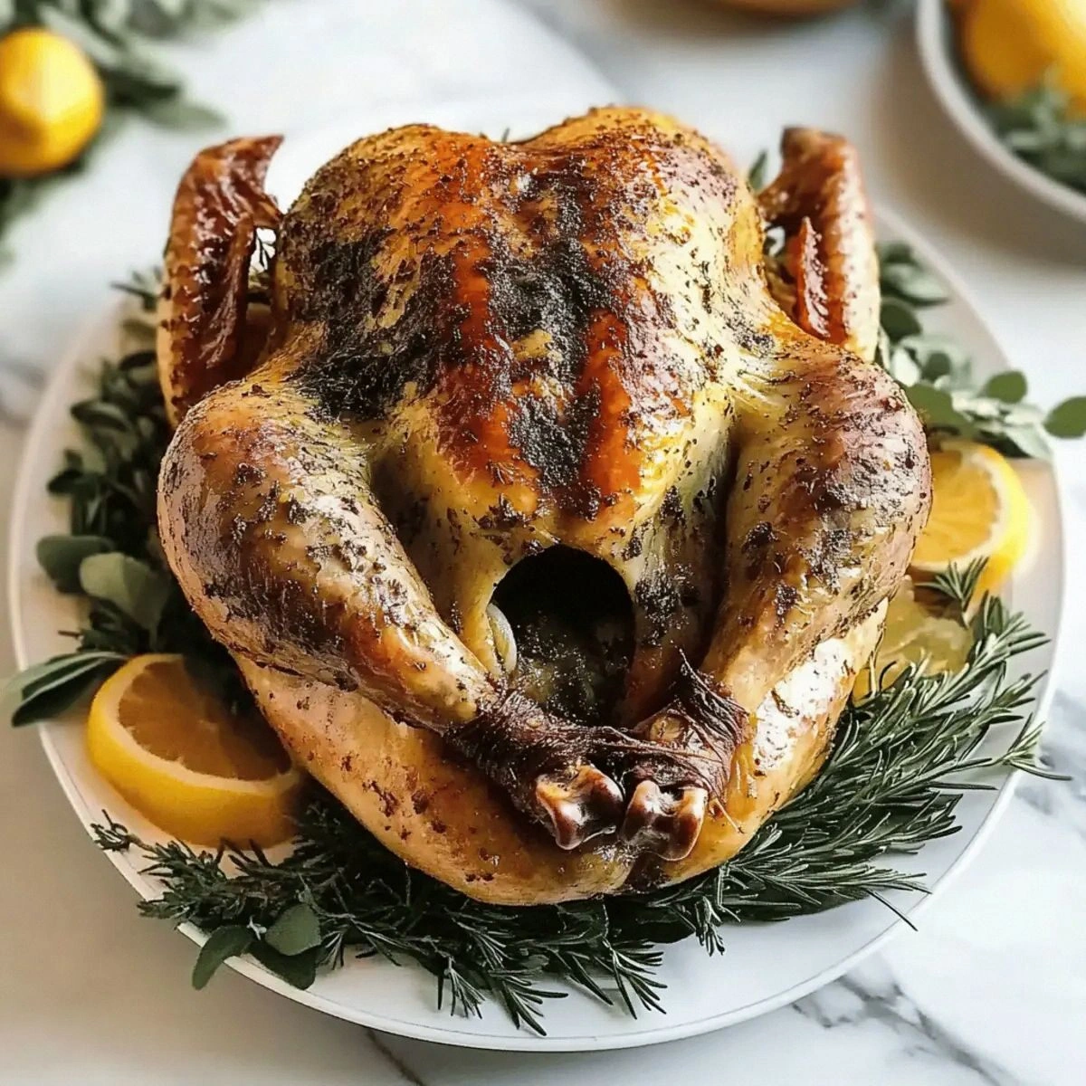 Garlic Thanksgiving Turkey That Melts in Your Mouth