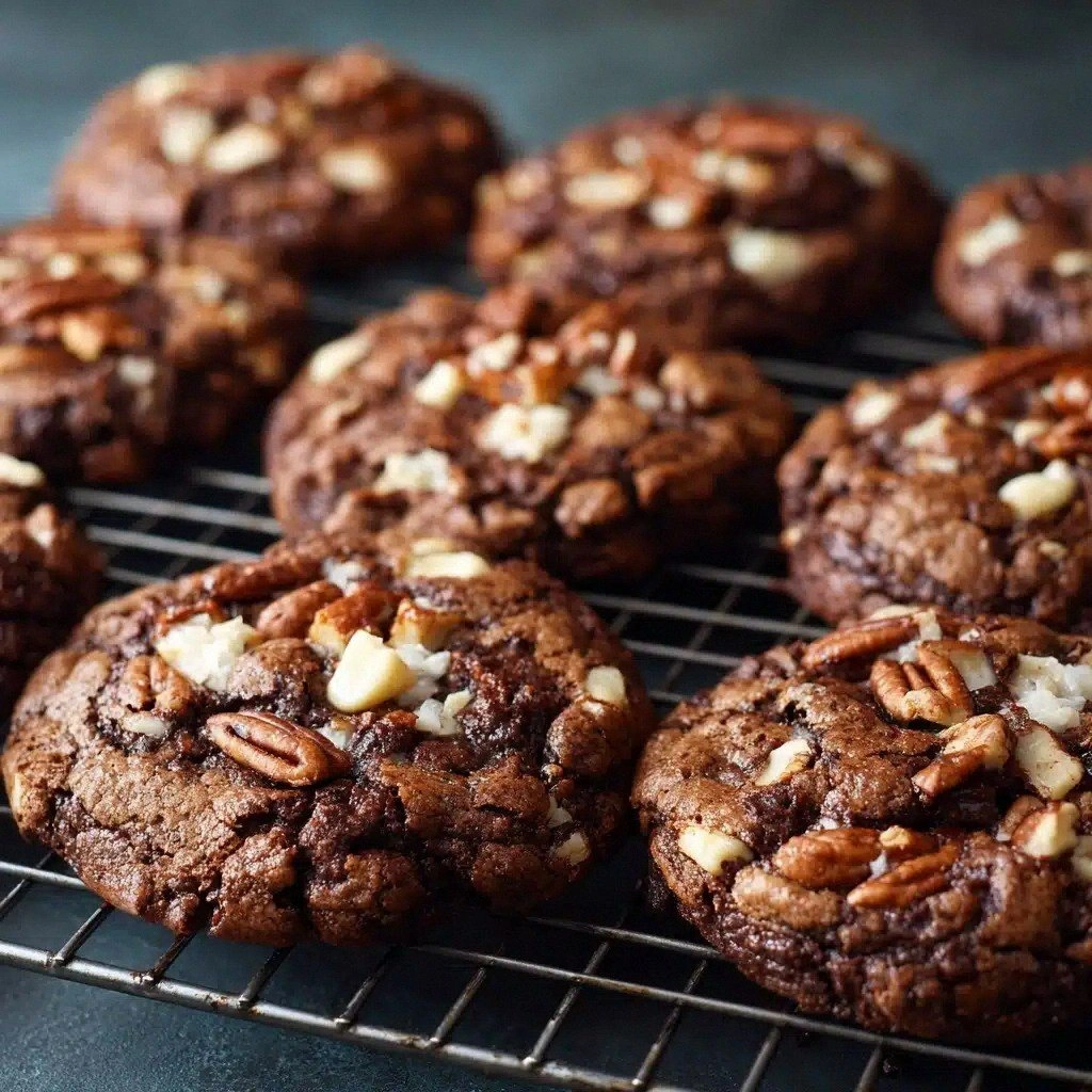 German Chocolate Cake Cookies 