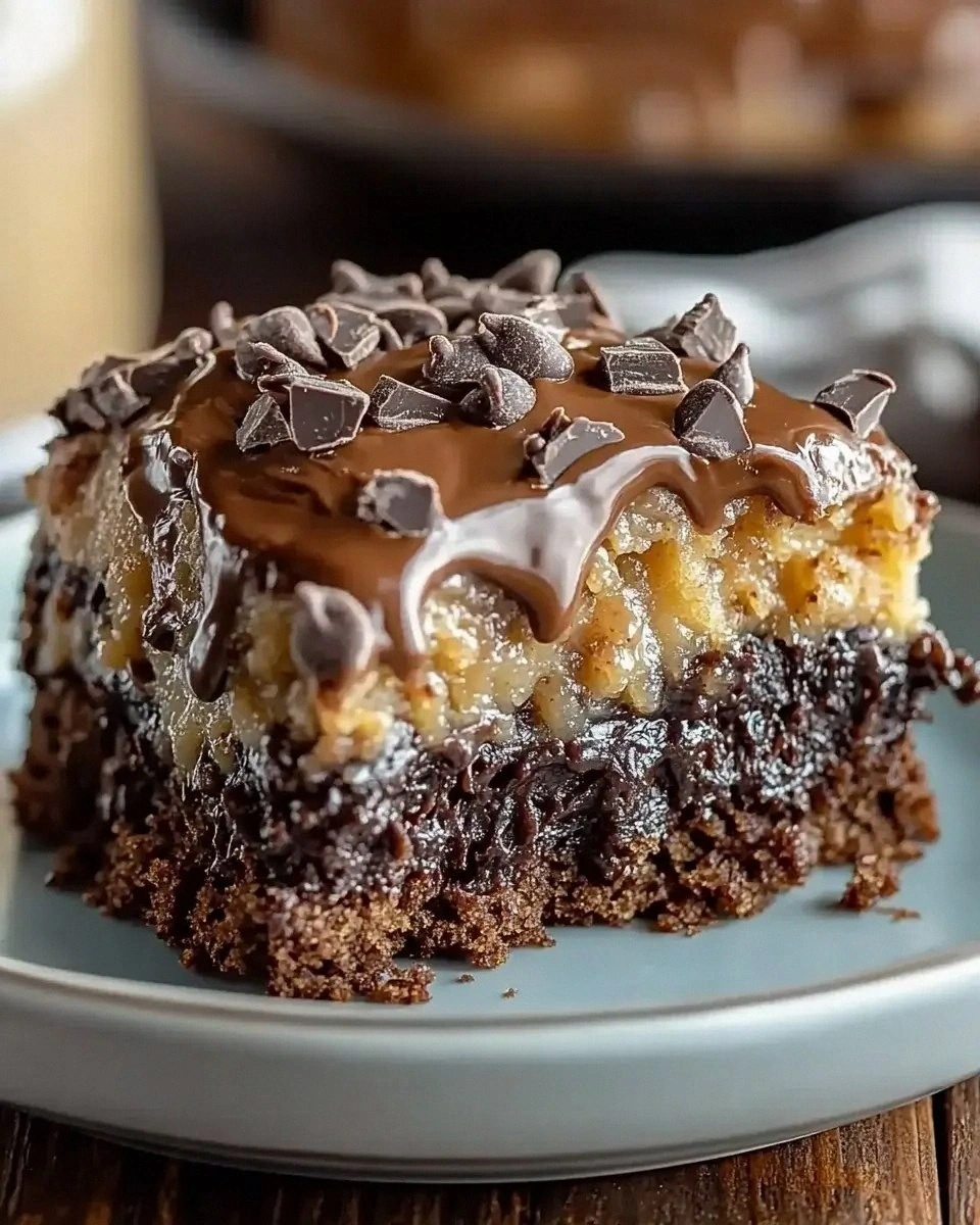 German Chocolate Poke Cake: A Decadent Delight to Try!
