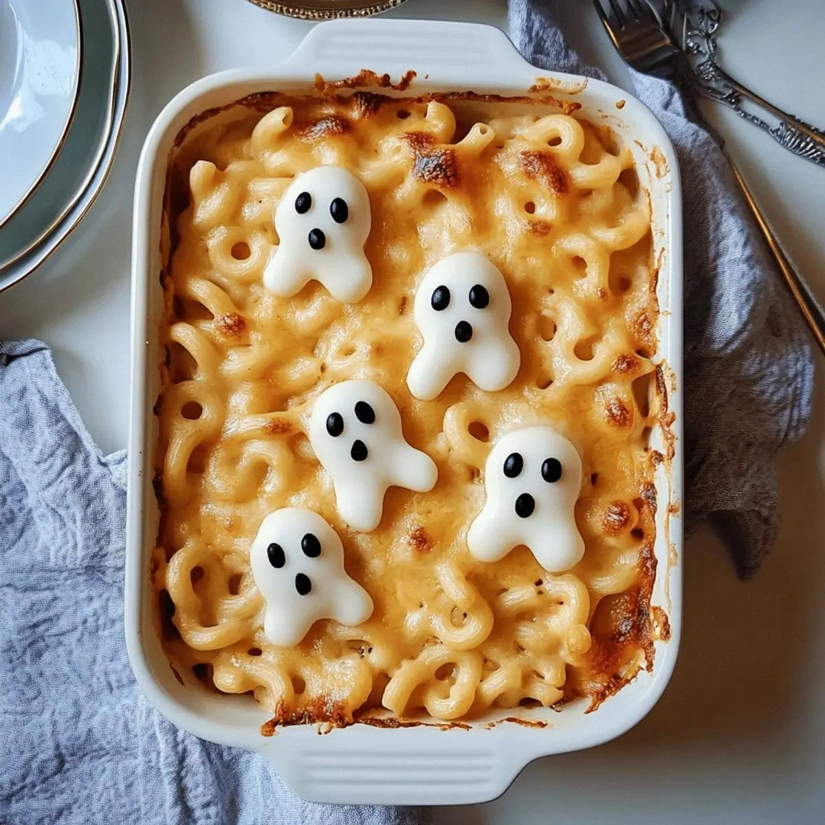 Ghoul-gheroni and Cheese: A Spooktacular Comfort Food Treat