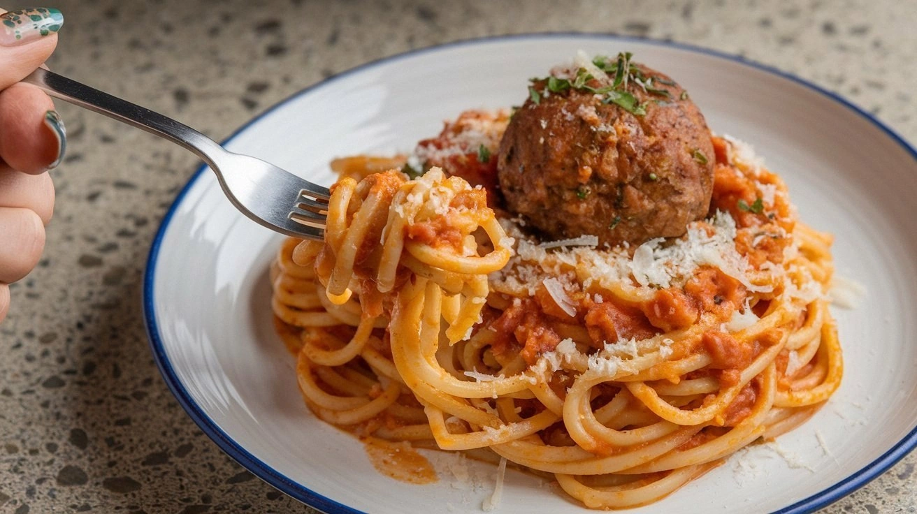 Giant Slow Cooker Meatballs