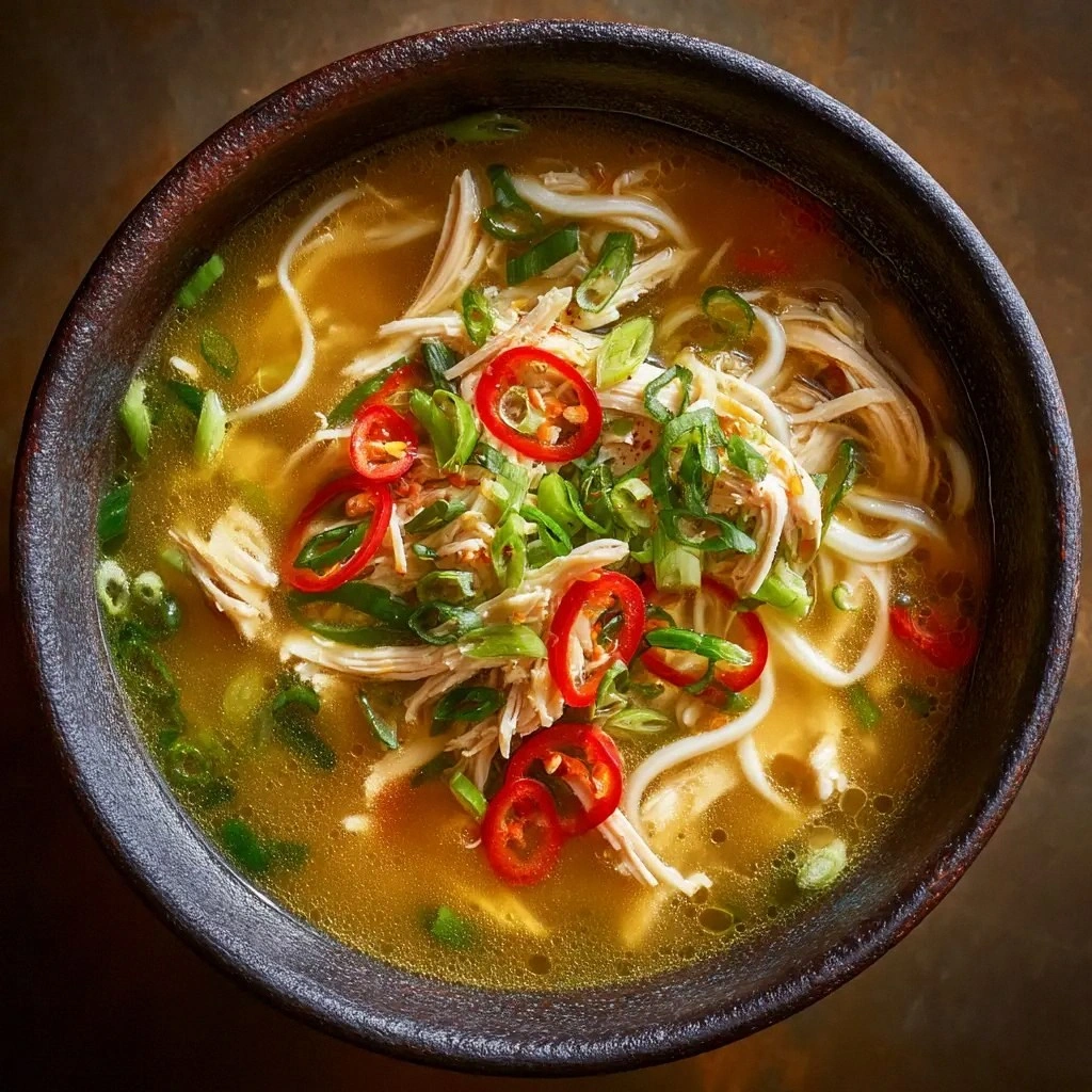 Ginger Garlic Chicken Noodle S