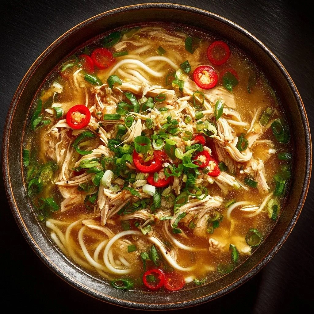 Ginger Garlic Chicken Noodle S