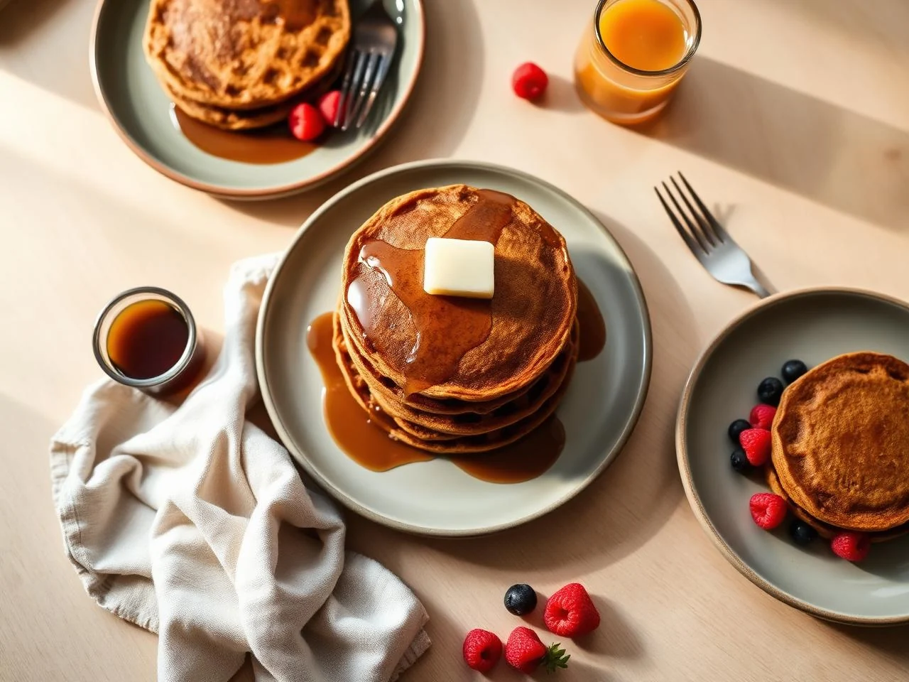 Gingerbread Pancakes