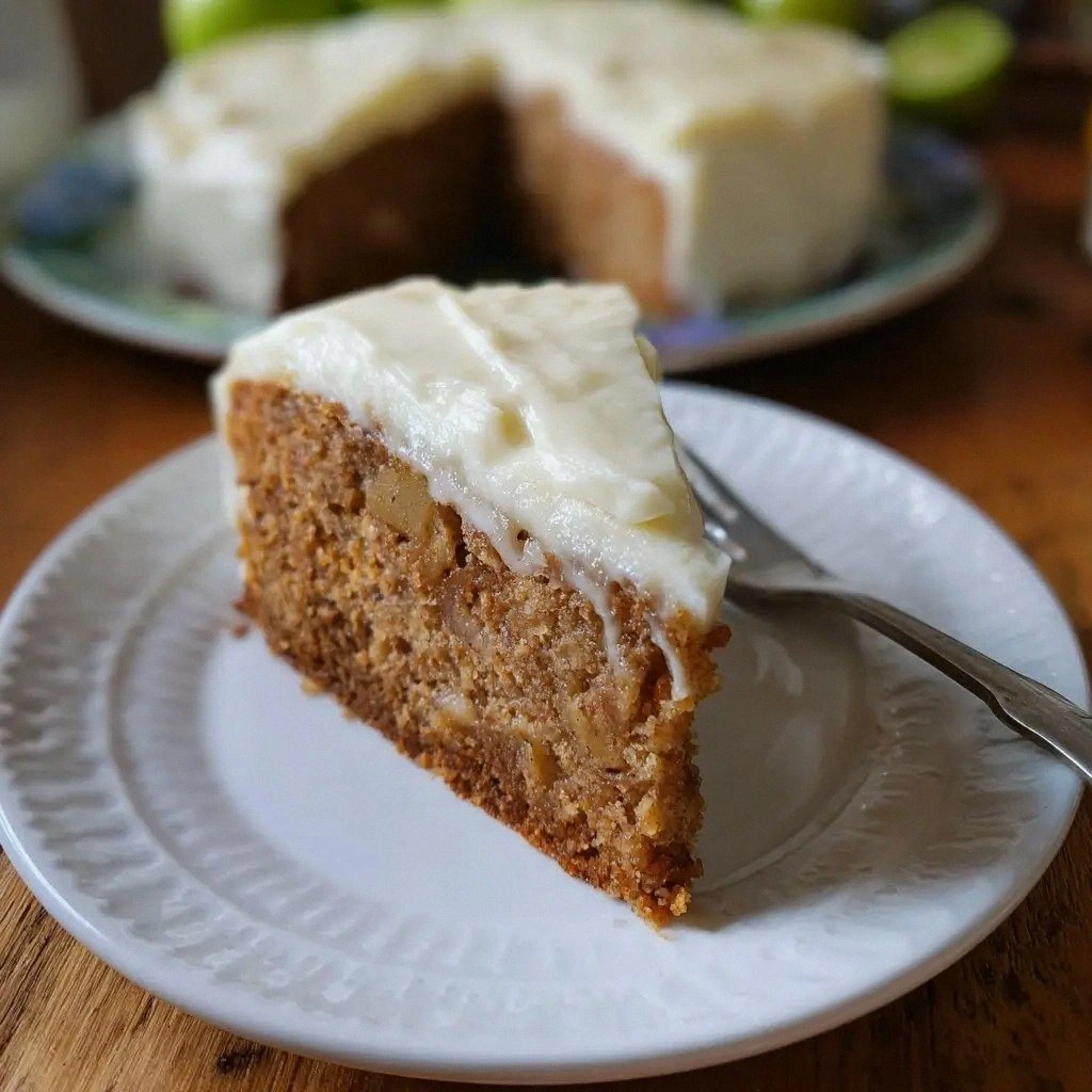 Gluten-Free Apple Cake with Cr