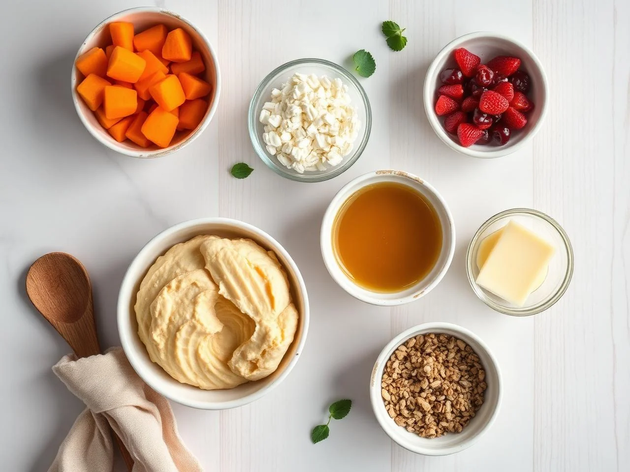 Ingredients for Gluten Free Biscuits