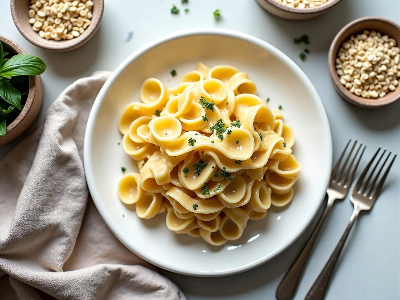 Gluten Free Fettuccine Alfredo