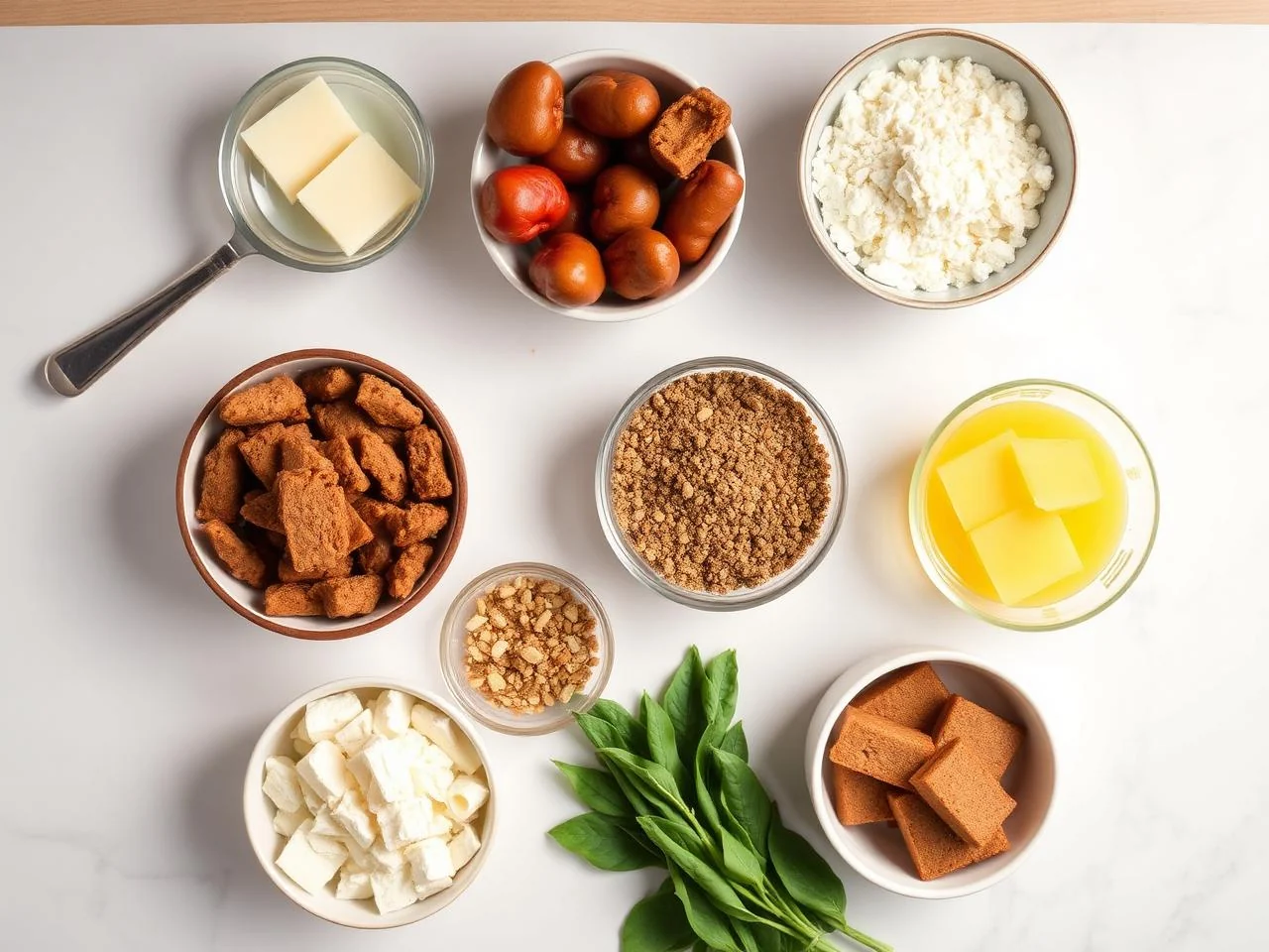 Ingredients for Gluten Free Gingerbread