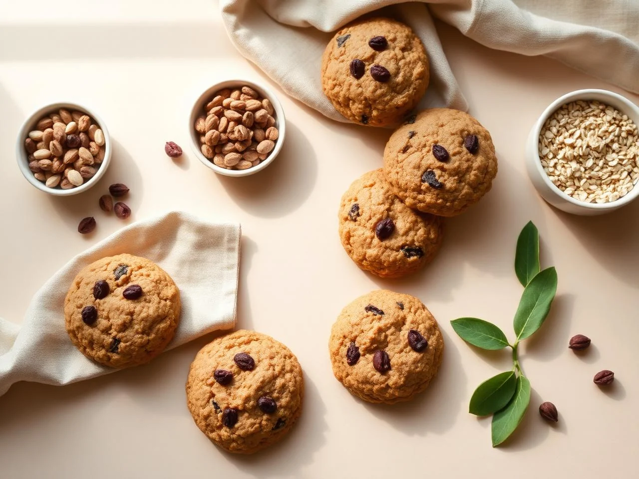 Gluten Free Oatmeal Raisin Cookies