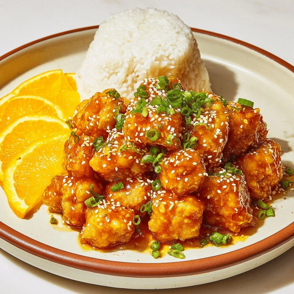 Gluten-Free Orange Chicken Rec